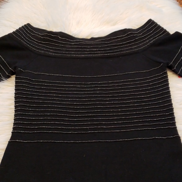 WOW Couture Black Bodycon Slip on Party Dress, Size Medium - Picture 3 of 11